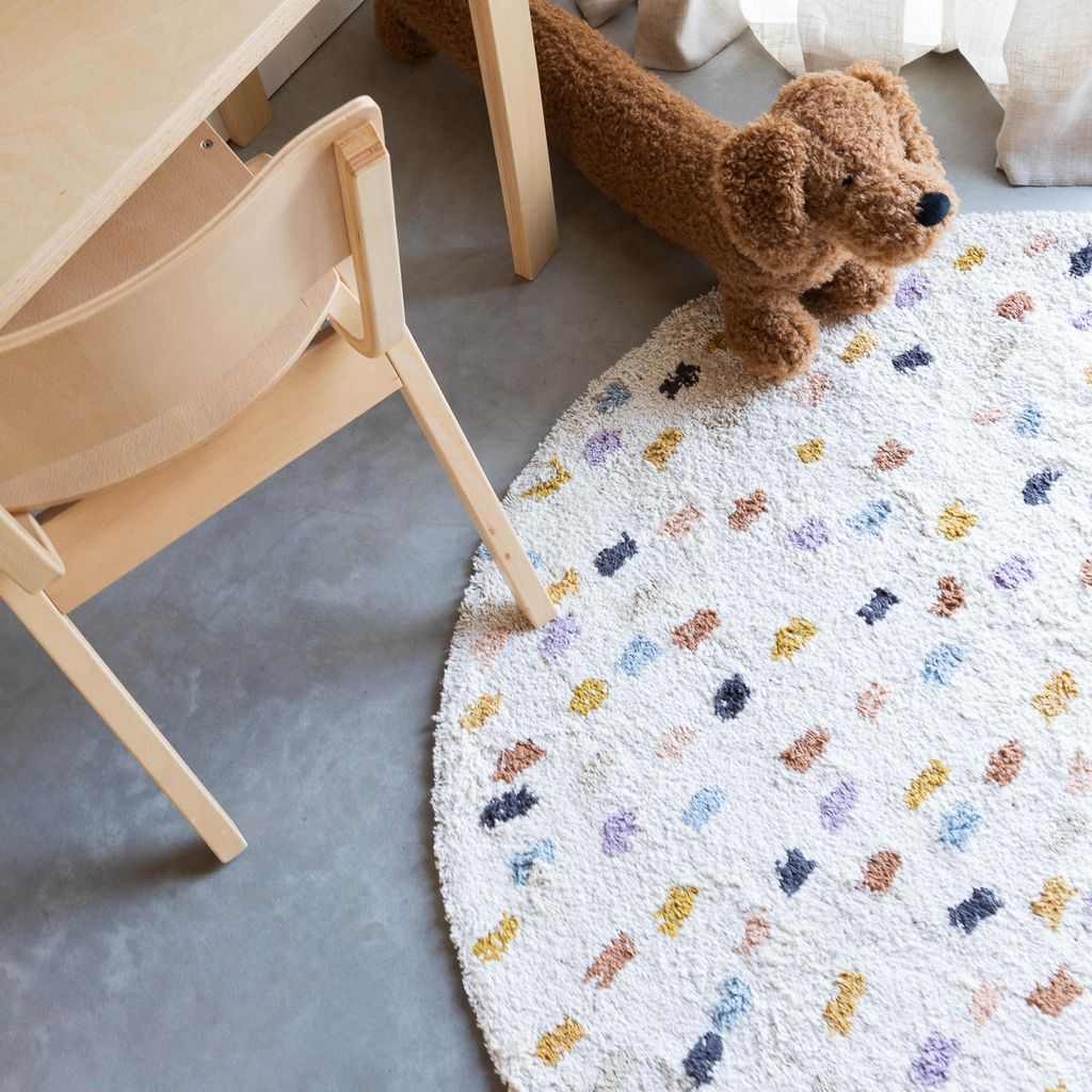 Kidsdepot rond vloerkleed Cato - 110 cm - Afbeelding 3