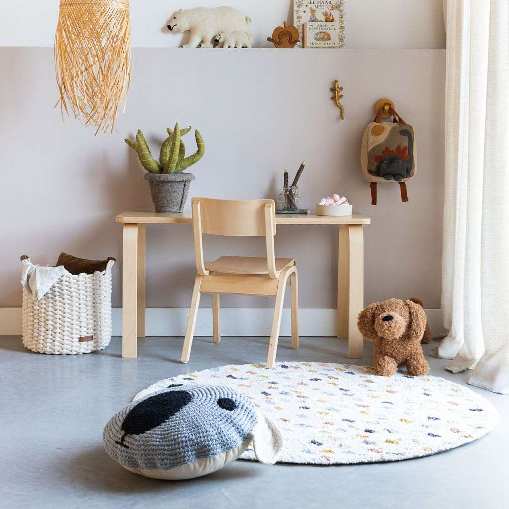 Kidsdepot rond vloerkleed Cato - 110 cm - Afbeelding 4
