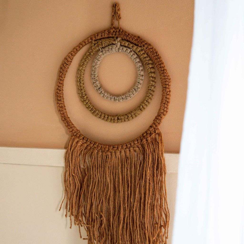 Kidsdepot macramé wandkleed Moya - terra - Afbeelding 2