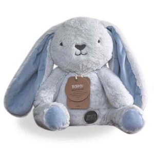 O.B. designs knuffel konijn Bruce - blauw