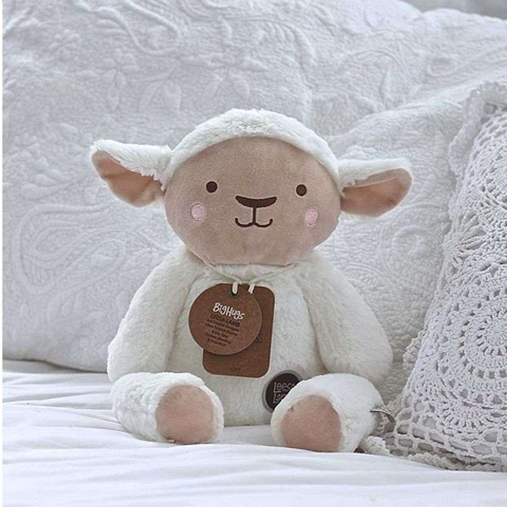 O.B. designs knuffel lammetje Leesa - wit - Afbeelding 3