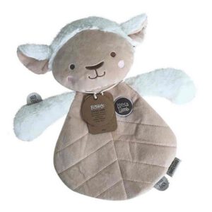 O.B. Designs knuffeldoekje lammetje - wit
