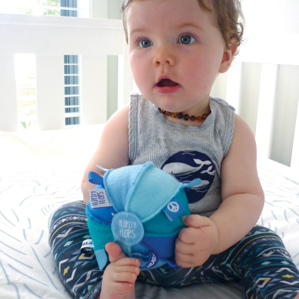 O.B. Designs babybal - blauw - Afbeelding 2