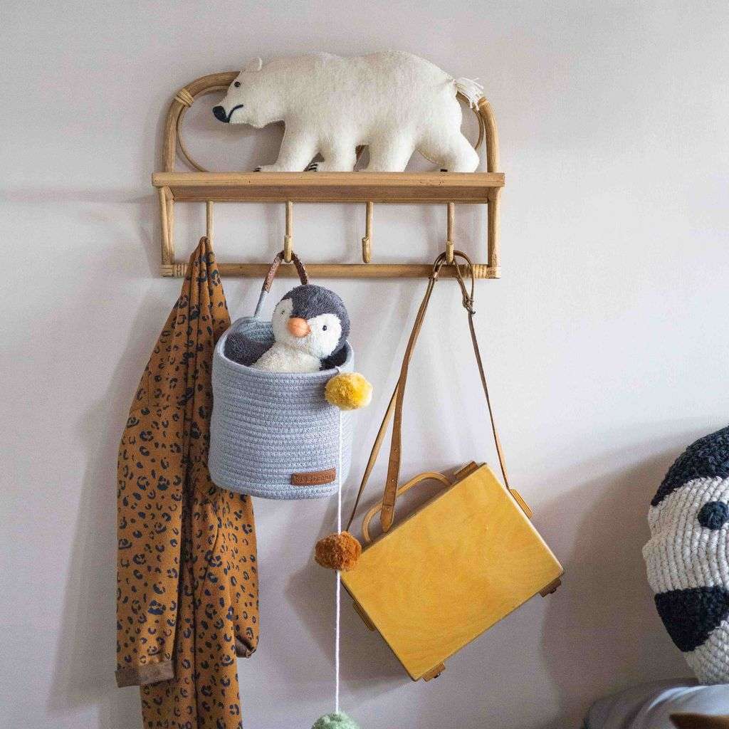 Kidsdepot rotan wandrek Fenne - naturel - Afbeelding 3