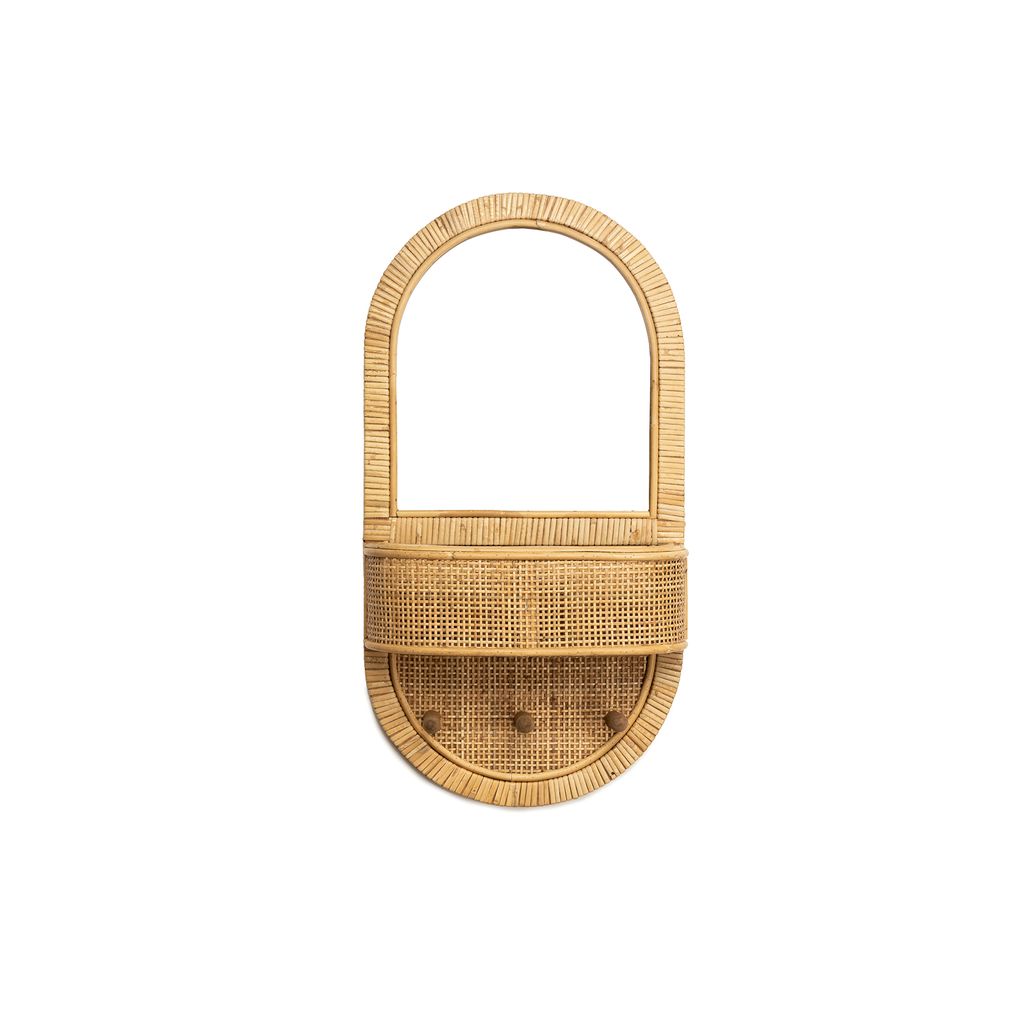 Rotan wandrek Mees - naturel - Afbeelding 2