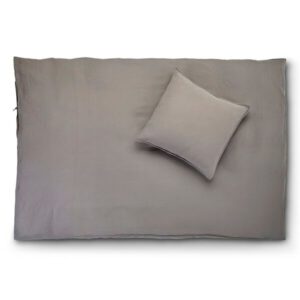 Cocoon kinderdekbedovertrek 140x200/60x65 - wallaby brown