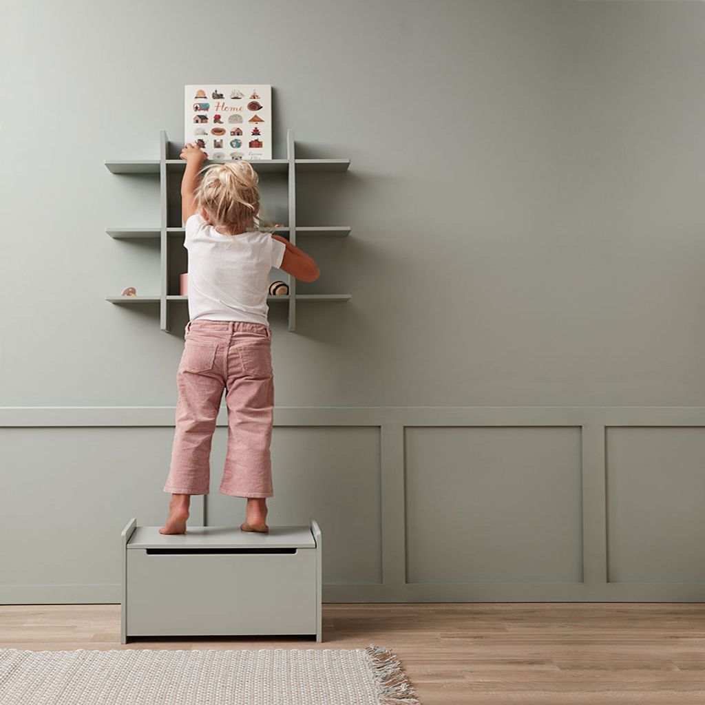 Kid's concept houten wandrek Star - groen - Afbeelding 2