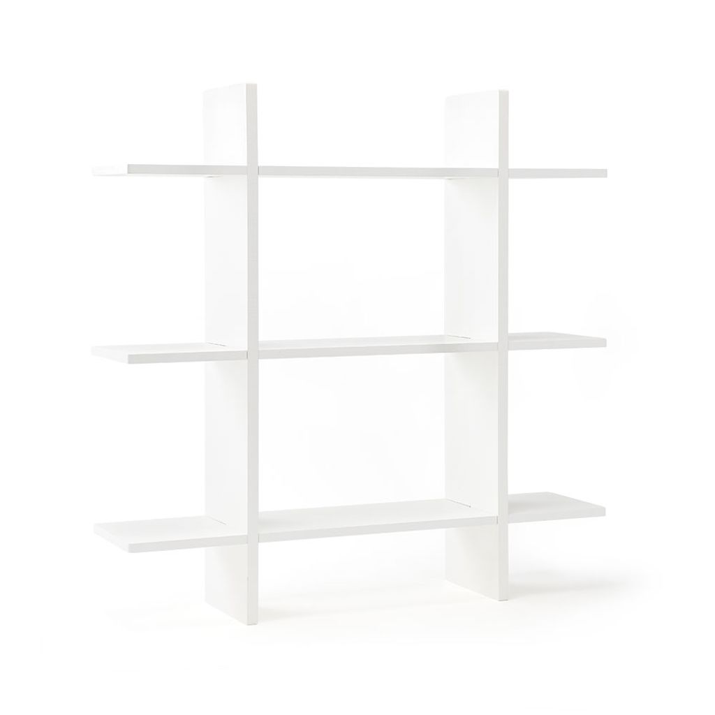 Kids-concept houten wandrek Star - wit