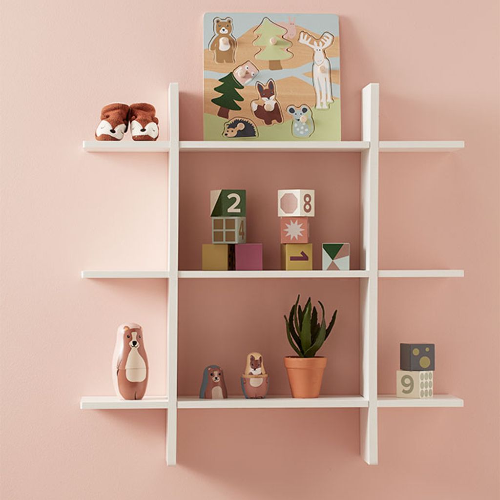 Kids-concept houten wandrek Star - wit - Afbeelding 5