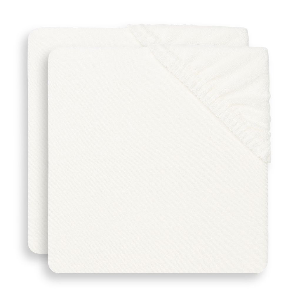 Jollein aankleedkussenhoes badstof set van twee - 50x70 cm / ivory