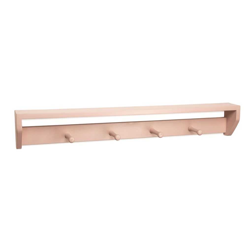 Kidsdepot Houten Kinderkapstok Xenn - roze