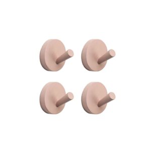 Kidsdepot Xion wandhaakjes set van vier - roze