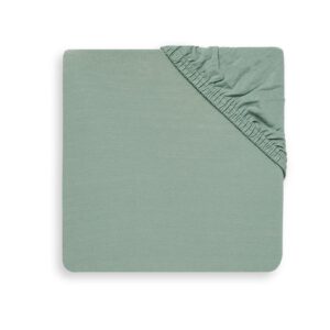 Jollein hoeslaken ledikant 60x120 - ash green