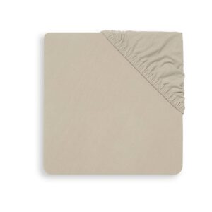 Jollein hoeslaken wieg 40x80 - nougat