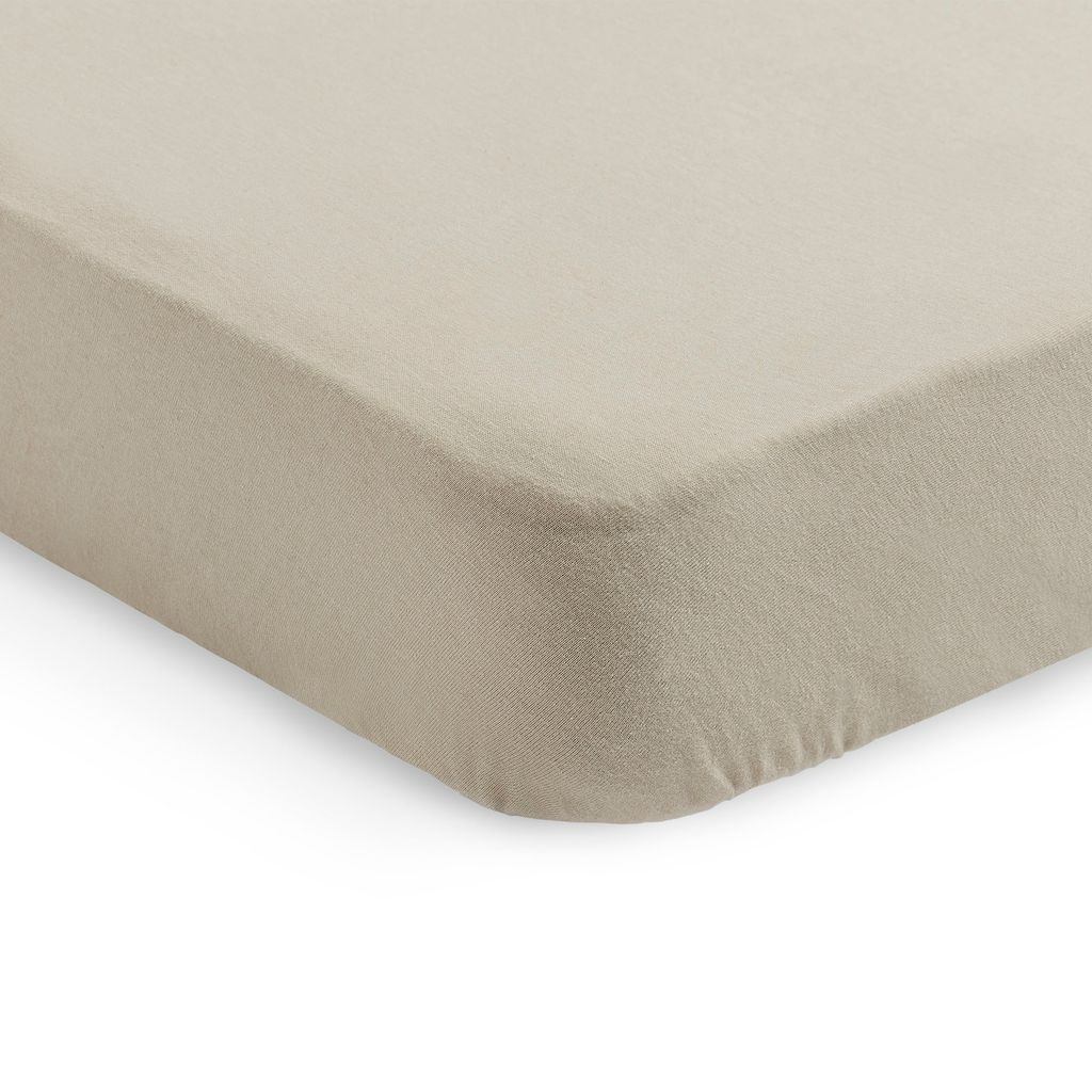 Jollein hoeslaken wieg 40x80 - nougat - Afbeelding 2