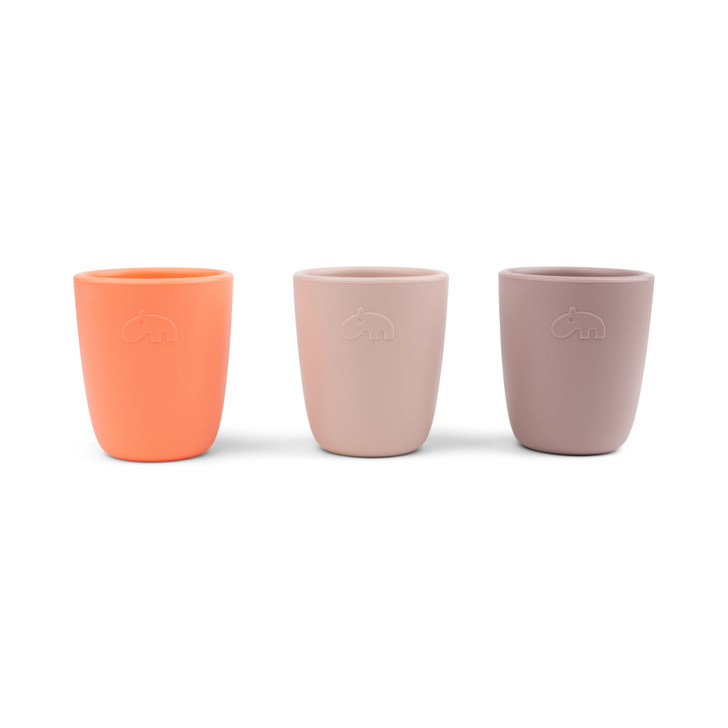 Done by Deer kinderservies kinderbeker mini mug 3 stuks - powder mix