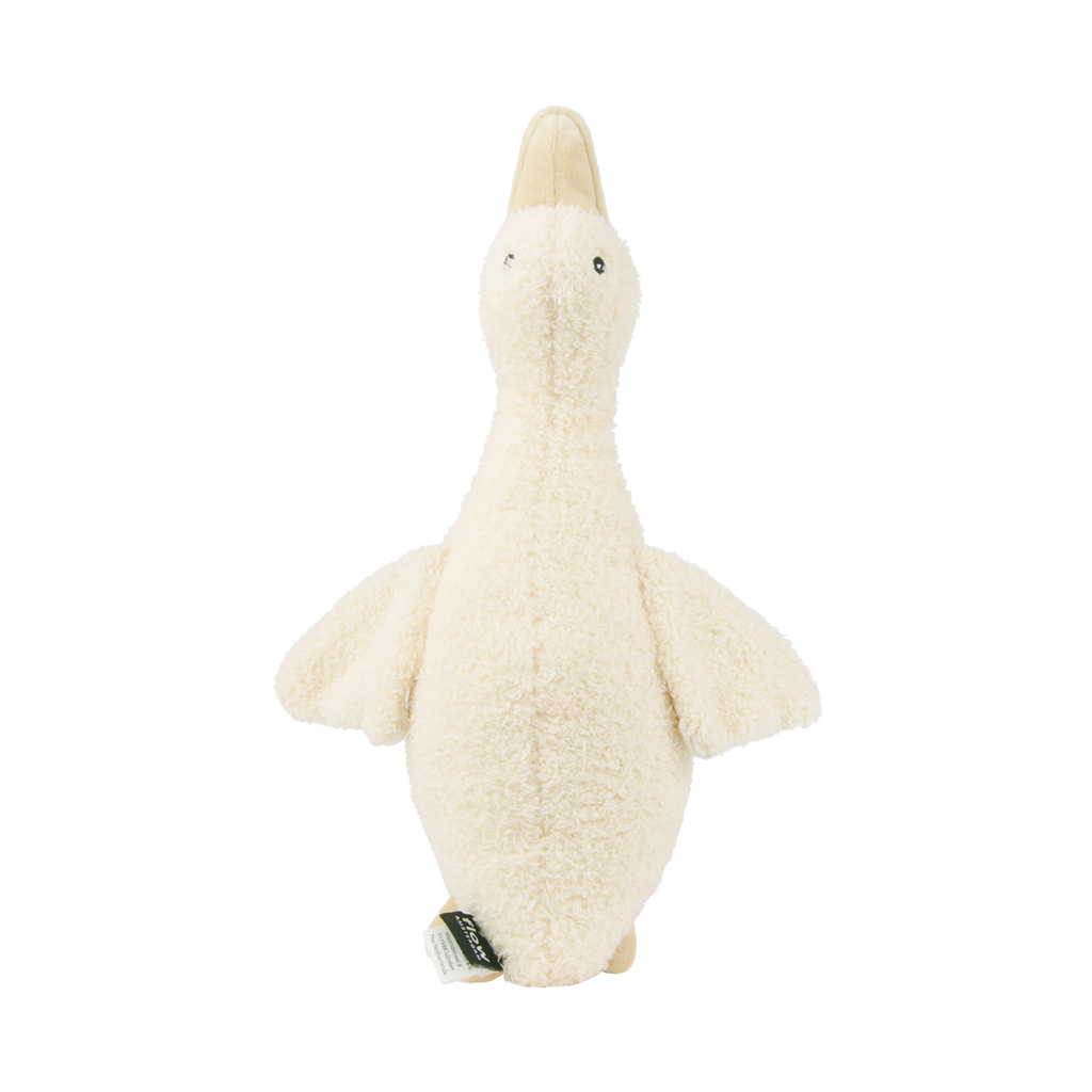 Flow Amsterdam knuffel met hartslag gans - beige - Afbeelding 4
