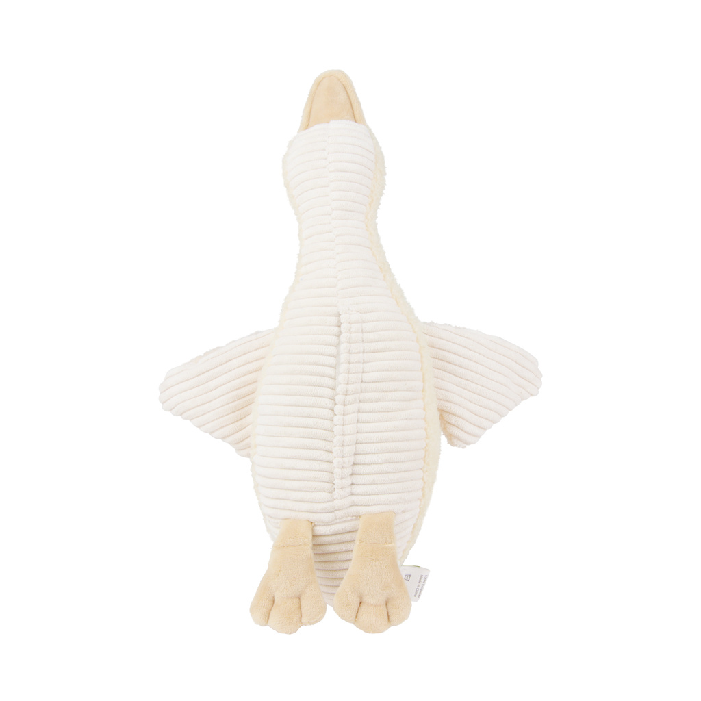 Flow Amsterdam knuffel met hartslag gans - beige - Afbeelding 3