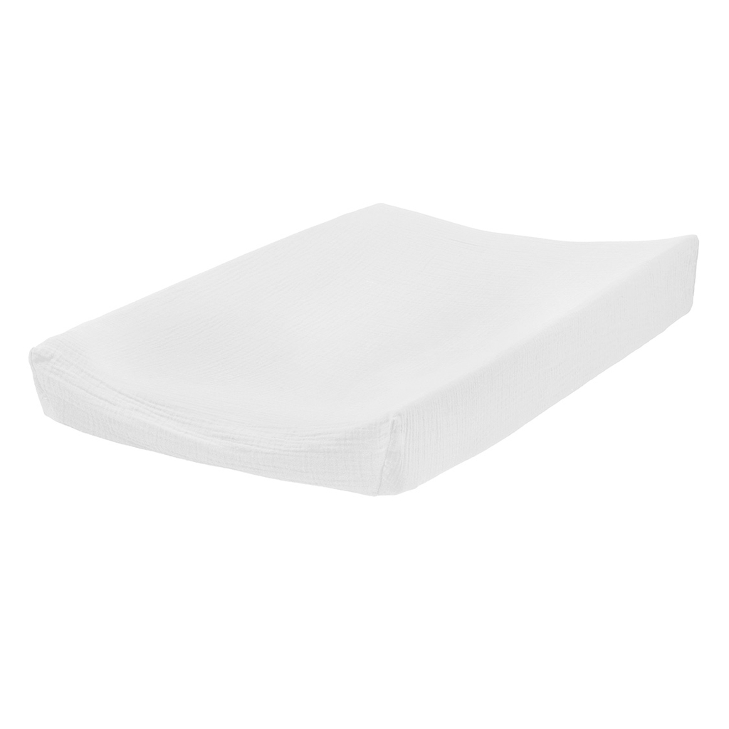 Cottonbaby aankleedkussenhoes hydrofiel - 48 x 72 cm /wit