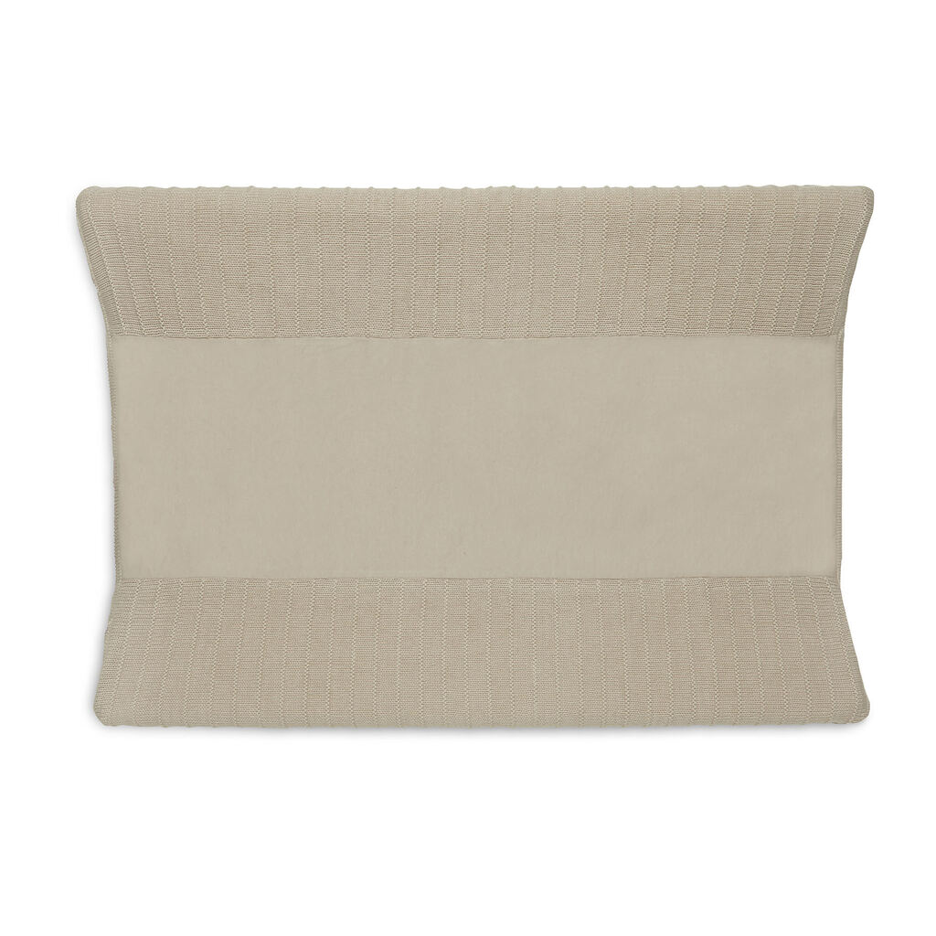 Jollein aankleedkussenhoes gebreid - 50x70 cm / nougat - Afbeelding 2