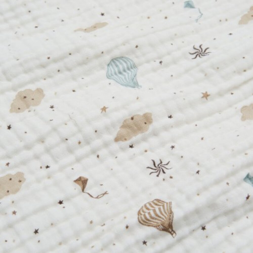 Cam Cam Copenhagen hydrofiele doek XL met print - 120x120 / dreamland - Afbeelding 2