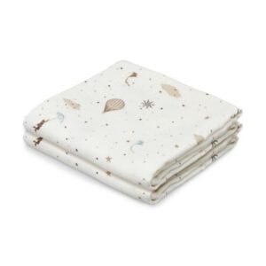 Cam Cam hydrofiele doeken set van twee 70x70 - dreamland