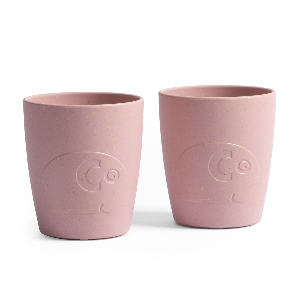 Sebra Mums kinderservies kinderbeker 2 stuks - blossom pink