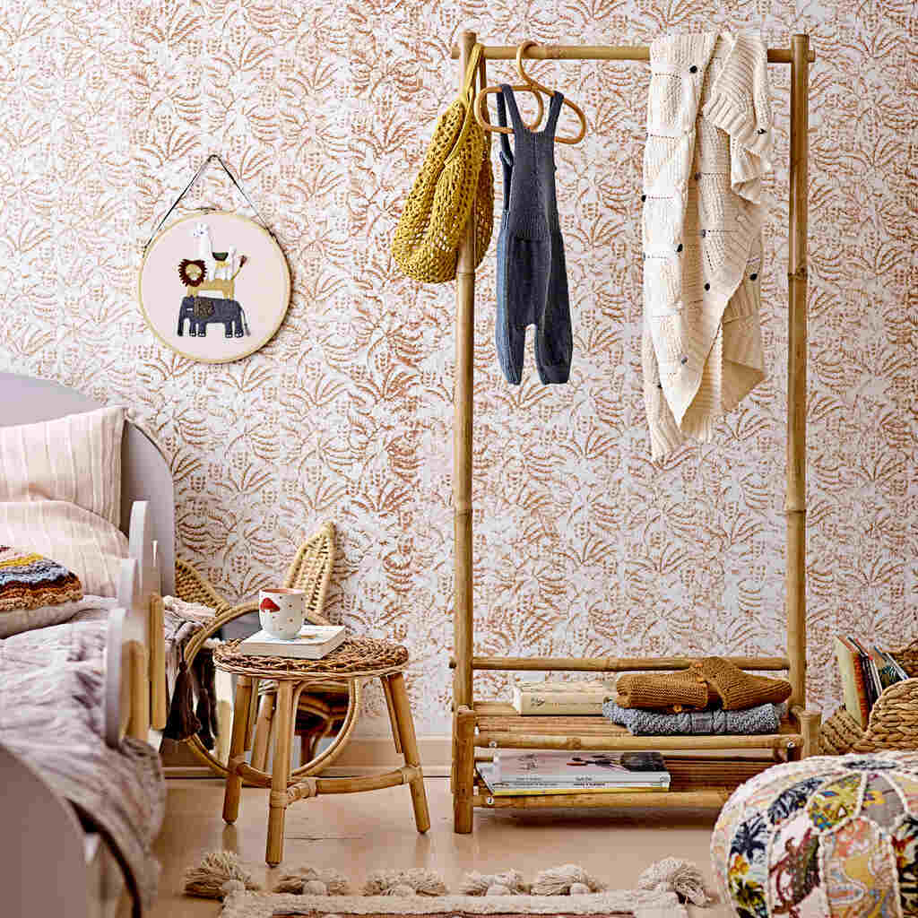 Bloomingville bamboe kledingrek Christianna - Afbeelding 3