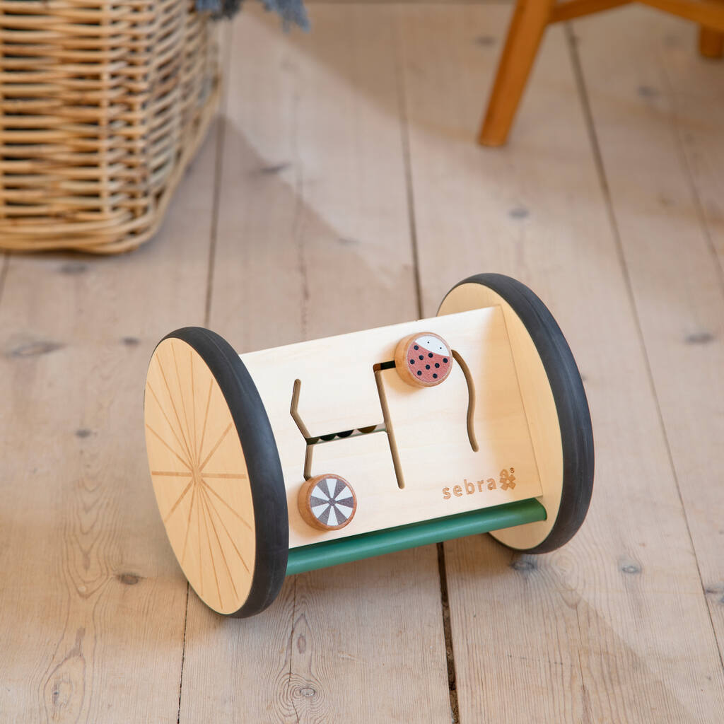Sebra babyroller - naturel - Afbeelding 2