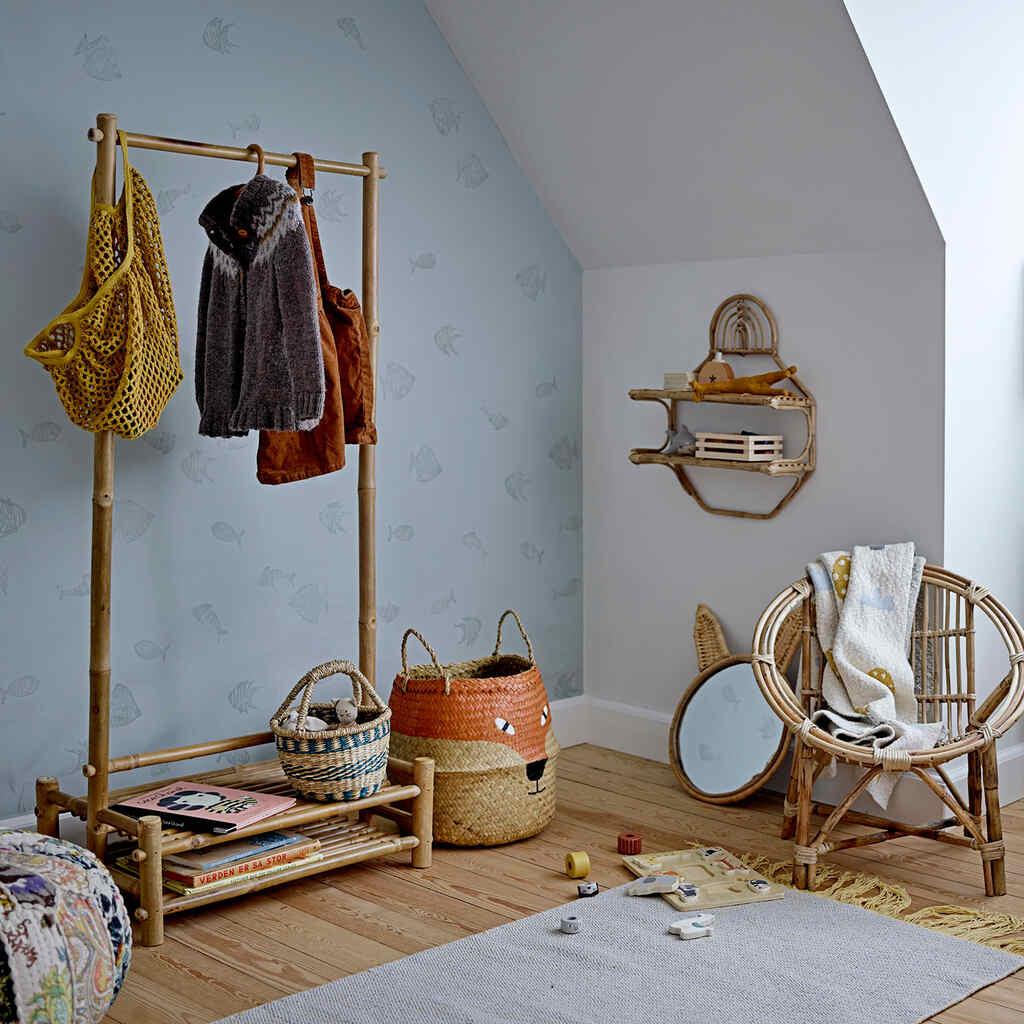 Bloomingville rotan kinderkledinghanger Aranya - Afbeelding 3