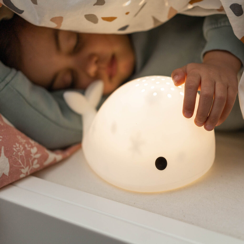 Flow Amsterdam nachtlampje sterren projector walvis - wit - Afbeelding 8