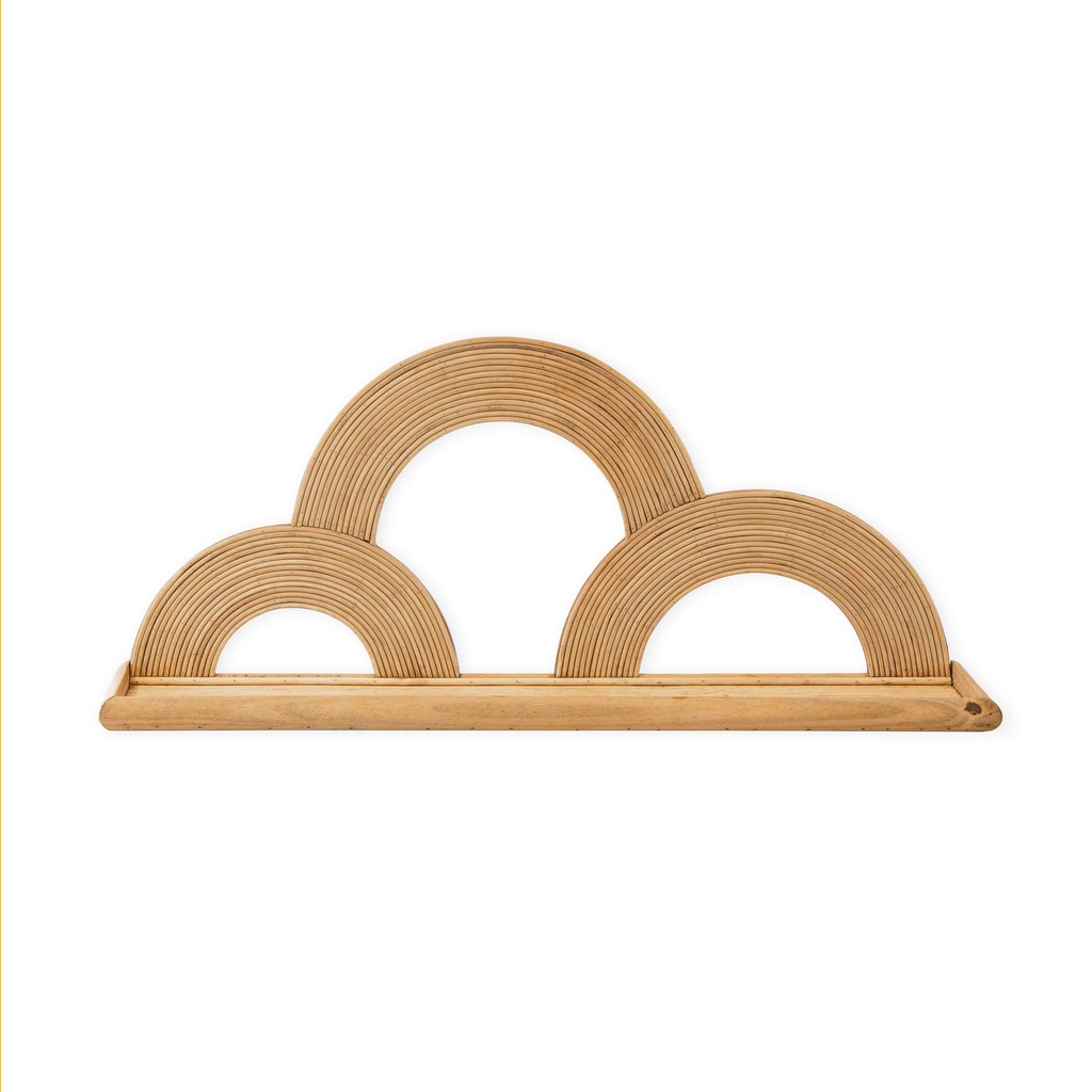 Kidsdepot bamboe wandplank Mara - naturel - Afbeelding 2