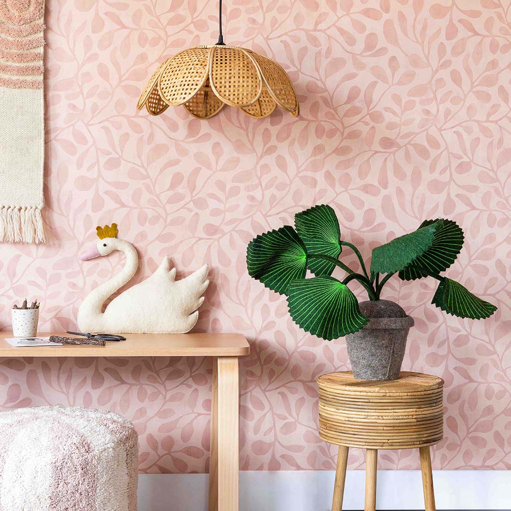 KidsDepot Rotan Fie Hanglamp – Natuurlijke Rotan Kinderhanglamp - Afbeelding 3