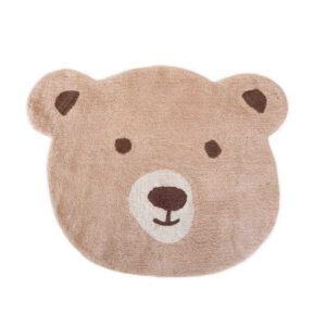 Kidsdepot vloerkleed dier beer - 125 x100 cm