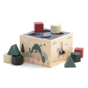 Sebra houten vormenstoof - dragon tales