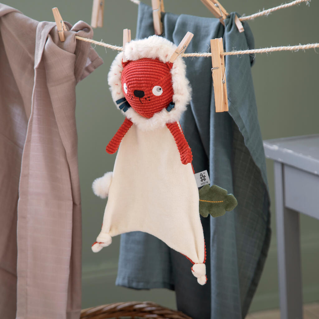 Sebra knuffeldoekje Lee de leeuw - Afbeelding 3