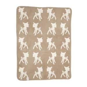 Cara Caro ledikantdeken Bambi 120x150 - beige