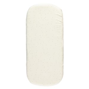 Nobodinoz hoeslaken wieg 40x80 - ginger sweet dots beige