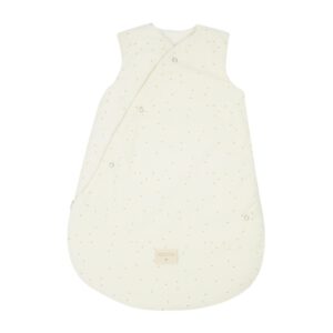 Nobodinoz winter slaapzak 90 cm / 6-18 maanden korte mouw - honey sweet dots