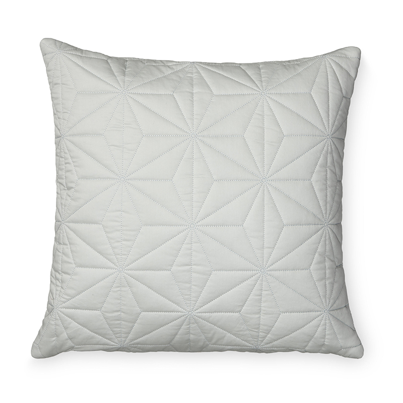 Cam Cam sierkussen quilted vierkant - mint
