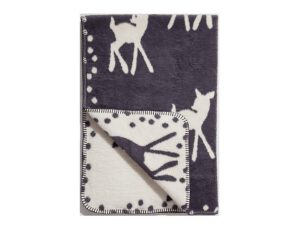 Cara Caro wiegdeken Bambi 75x100 - grijs