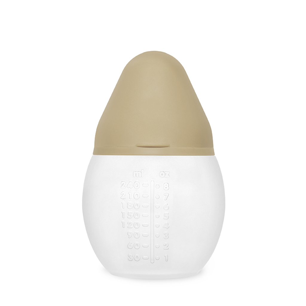 Bib rond babyfles- 240ml / bruin - Afbeelding 3