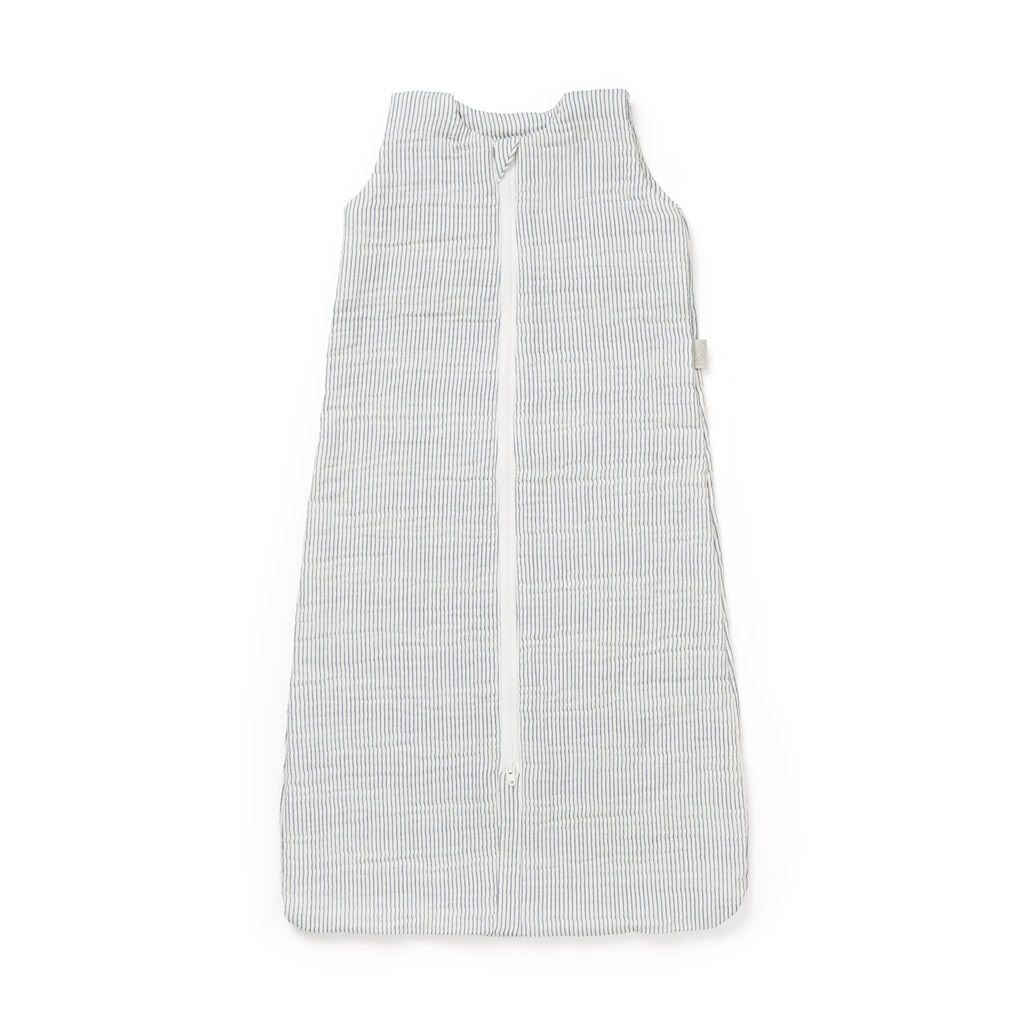 Cam Cam zomer babyslaapzak 70 cm/ 0-6 maanden korte mouw - classic stripes blue