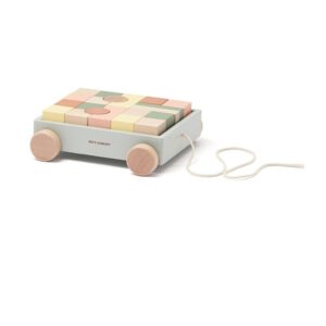 Kids Concept blokkenkar Edvin - groen