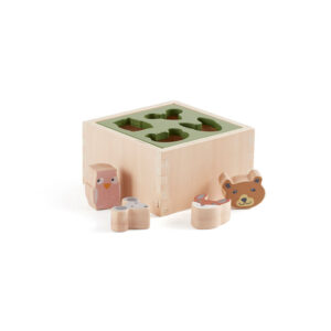 Kids Concept vormenstoof met 4 dieren Edvin