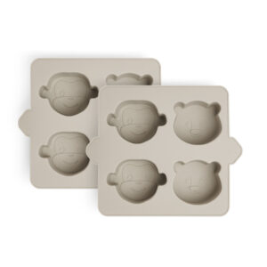 Nuuroo siliconen bakvormpjes - beige