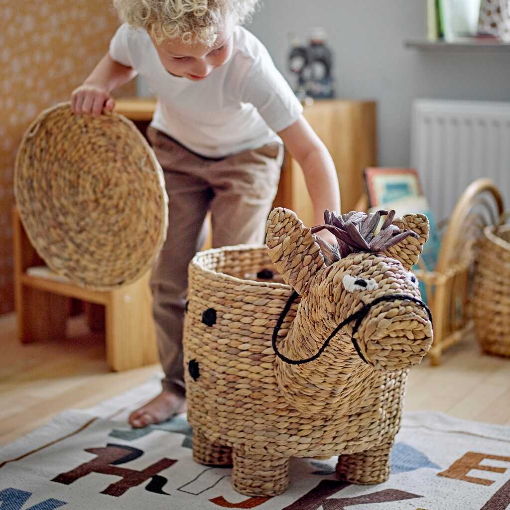 Bloomingville Mini opbergmand paard - Afbeelding 4