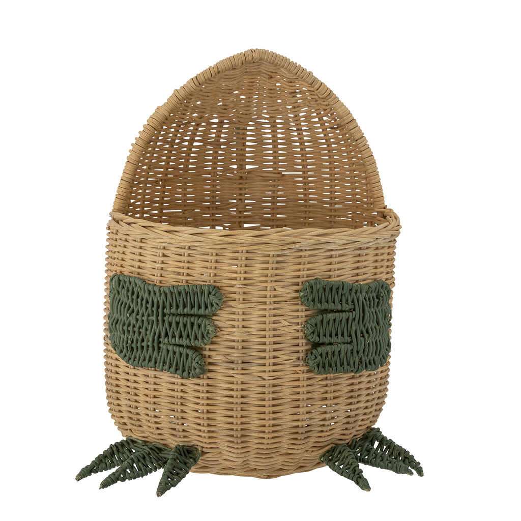 Bloomingville rotan opbergmand dinosaurus - Afbeelding 4