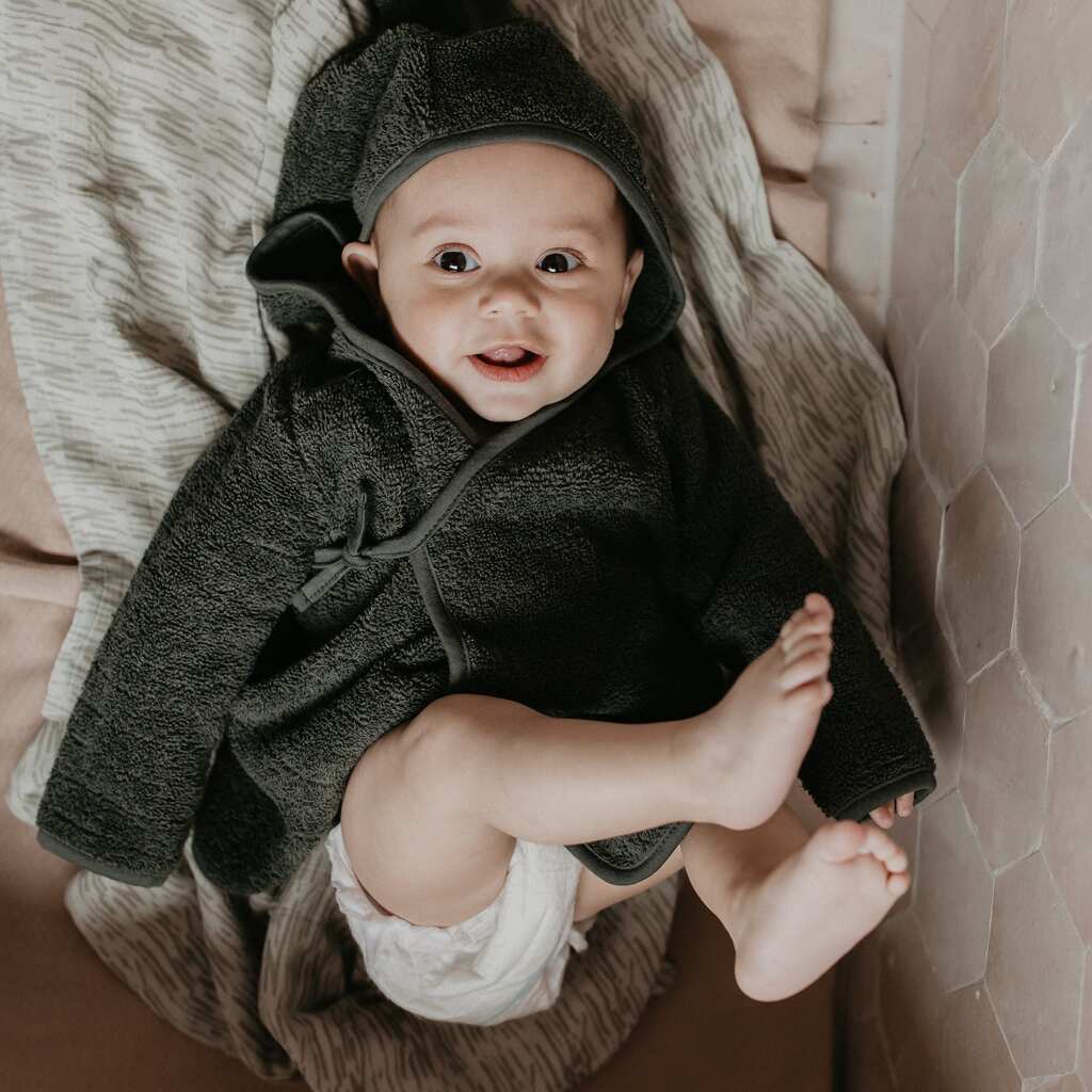 Snooze baby hydrofiele doek 80x80 - mint groen - Afbeelding 2