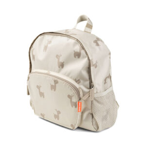 Done by Deer kinderrugzak met lalee print - 2-5 jaar / beige